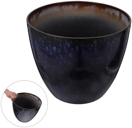 Porcelain Inspired Resin Orchid Pot for Cacti and Orchids Decorative - Image 7