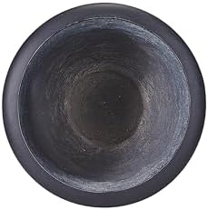 Merax 2 Set 21.26" H MGO Flower Urn Planter with Drainage, Antique Black - Image 5