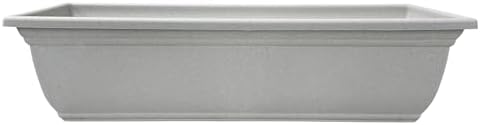The HC Companies Mojave Window Planter Box, 24 Inch, Granite, 2-Pack - Image 2