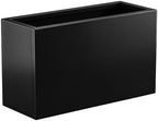 Metal Planter Box 30” x 12” x 16”, Tall Rectangle Planter Box by Toriexon