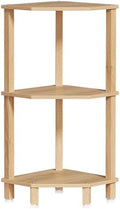 YUFAM 3-Tier Corner Shelf, Natural by YUFAM