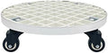 Plant Caddy with Wheels Heavy Duty,440Lb Capacity, Rolling Plant Stand, Planter Caddies Round Large Flower Pot Mover Plant Dolly Holder Planter Trolley Casters,White-40cm/16in by Unknown