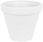 Prosper Plast Classic Flowerpot, 35 x 3 cm, White, 35x35x3 cm by Unknown
