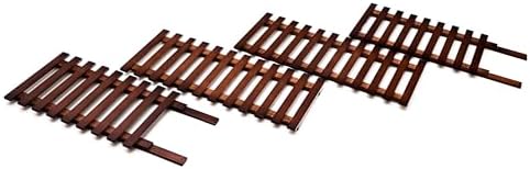 Trademark Innovations Wooden Trellis Planter, Wall Mounted Plant Stand, Vertical Garden Wall (Set of 2) - Image 4