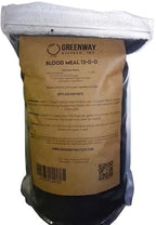 Greenway Biotech, Inc. Blood Meal 13-0-0 for Flowers, Fruits, Vegetables Plants- Nitrogen Fertilizer Plant Food for Home Gardening - 5 Pounds by GreenwayBiotechInc