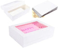 14x10x4 Inches 10 Pack Cake Boxes with Cake Boards by Huoshange