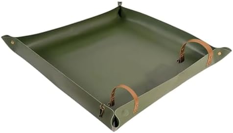 Double-Sided Waterproof Foldable Potting Mat PU Leather Plant Repotting Gardening Tray for Replacing Soil Fertilizing - Image 2