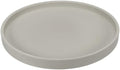 PATIKIL 8.9 Inch Round Ceramic Plant Saucer, Plant Saucer Tray Flower Planter Drip Tray for Indoors Outdoors Patio Balcony, Gray by PATIKIL