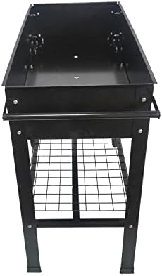 Mobile Raised Garden Bed with Legs, Raised Planter Box On Wheels, Elevated Garden Planter Box Outdoor Raised Planter Box with Legs for Vegetables Flower Tomato Patio Backyard - Image 5