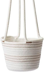 SuperMoss (54029 SoftWeave Hanging Planters for Indoor Plants 6″, Mixed Case, Set of 3, 6 inch Plant Flower Pots - Image 3
