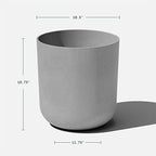 Veradek Mason Series Lima Planter - Large Round Outdoor Planter - Image 3
