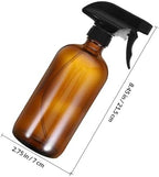 VICASKY 500ml Glass Spray Bottles 2pcs for Plants and Car, Fine Mist - Image 2