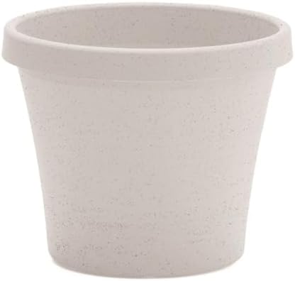 Bloem Terra 4" Plastic Planter, 0.25 Gallon, Vanilla Bean, 10-Pack - Image 4