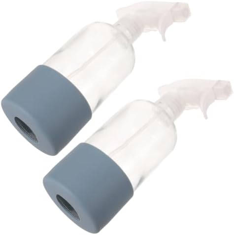 Glass Plant Watering Can 16.9 Oz 2 Pack with Adjustable Nozzle by KJHBV