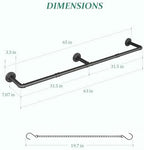SOFITORG 65.7" Metal Plant Hanging Rod, 6 Chains, 2 Pack, Pots Not Included - Image 5