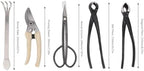 5PCS Bonsai Tool Kit, Carbon Steel Professional Bonsai Starte Set Tree Pruning Tools Cutter Scissor for Potted Plant Pruning - Image 5