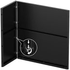 Metal Planter with Removable Insert Shelf, 24Hx24Lx12W Black - Image 7