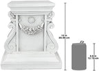 Design Toscano NG314105 Statuary Garden Base Riser, Medium, Classic Plinth - Image 3