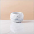 Flower Pot Ceramic Flower Planter Pots with Drain Hole Marble Pattern Modern Succulents Containers for Home Decor Indoor Flower Plant Pots Gardening Containers，Blanc-Grey by Unknown
