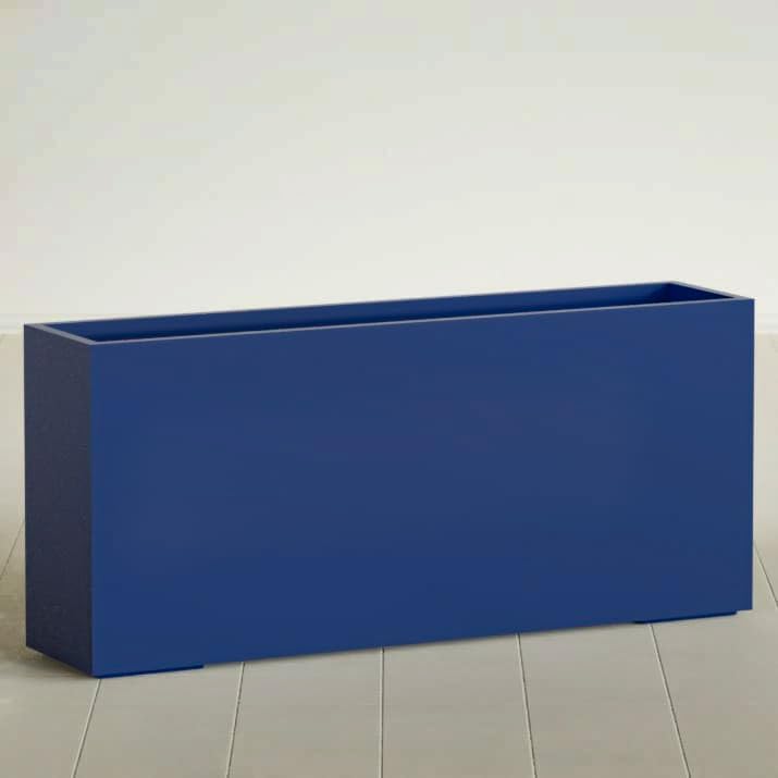 Greenline Alice Tall Rectangular Fiberglass Planter, Outdoor Planter Box by GreenlinePlanters