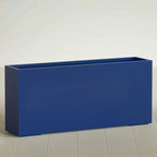 Greenline Alice Tall Rectangular Fiberglass Planter, Outdoor Planter Box by GreenlinePlanters