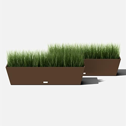 Veradek Pure Series Window Box Planter - Tapered Outdoor Planter - Image 5