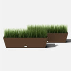 Veradek Pure Series Window Box Planter - Tapered Outdoor Planter - Image 5