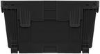 20Pack Vertical Wall Planter, 13 inch Wall Mounted Garden Planters, Stackable Wall Hanging Planter, Plastic Flower Pot with 4 Drainage Tray & 6.56FT Drainage Pipe for Indoor and Outdoor (Black) - Image 5