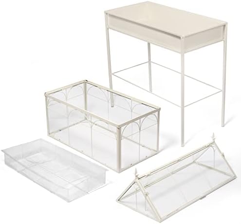 H Potter Freestanding Wardian Case Terrarium, Large - Image 4