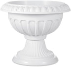 Zhehao 1 Pcs Plastic Urn Planters 12 x 10 Inch Urn Planters for Outdoor by Zhehao