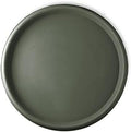 Crescent Garden Universal Round Planter Saucer, Drainage Dish for Pots, Large Plant Dishes Saucer, Outdoor Plant Trays - Olive (23" Inner, 25.5inch Outer Diameter) by CrescentGarden