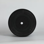 13" Round Concrete Planter Set, 13 and 16 Inch, Black - Image 3