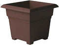 Novelty Countryside Square Tub Planter, Brown, 14-Inch by Novelty