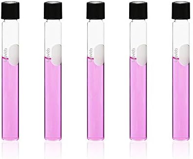 40pcs 15ml Serological Test Tubes with Black Bakelite Screw Caps by LabvidaScientificCoLtd