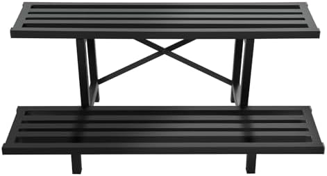 Sturdy Metal Plant Stand 2 Tier by YourFriends