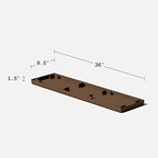 Veradek Pure Series Midori Planter & Drip Tray - Wide Outdoor Planter Set - Image 7