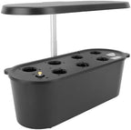 Hydroponics Growing System, 7 Pods Indoor Garden, Germination Kit with 24W LED Light, Pump System, Automatic Timer, Water Cycle, Smart Modes for Home Kitchen Gardening (Black) - Image 4