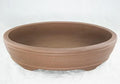Oval Yixing Zisha Bonsai Pot, Cactus & Succulent Planter + Mesh - 14"x 10.5"x 3.25" (858-14/16) by Unknown