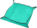 Repotting Mat Plant Regeneration Mat Waterproof Transplant Mat Portable Square Foldable Easy Clean Succulent Transplant Mat(Green 66x66cm) by Unknown