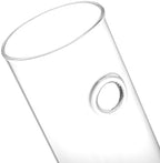 JEUIHAU 8 PCS 5.9 in x 1.85 in Glass Wall Mounted Planters, Wall Glass Tube Plant Holder, Clear Flower Vases Hanging, Propagation Containers for Hydroponics Plants, Garden Decor - Image 3
