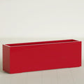 Greenline Leo Tall Rectangular Fiberglass Planter, Outdoor Planter Box by GreenlinePlanters