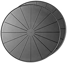 WeatherTech 24" Project Mats/Coasters - Contain Projects and Their Messes (8A22CST2PKBK) - Black (2-Pack) by WeatherTech