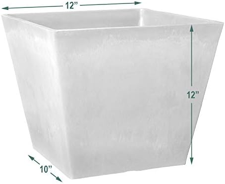 Arcadia Garden Products UF31DC Simplicity Square, 12 by 10-Inch Dark Charcoal - Image 5