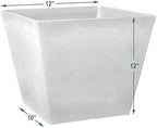 Arcadia Garden Products UF31DC Simplicity Square, 12 by 10-Inch Dark Charcoal - Image 5