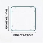 2 PCS Plant Repotting Square Mat Waterproof Transplanting Bonsai Mud Prevention(50x50cm) - Image 2