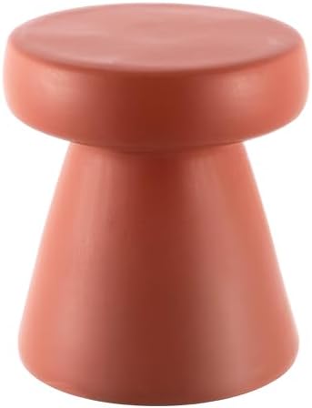 SAFAVIEH Home Collection Noma Terracotta Ceramic Decorative Garden Stool for Living Room, Bedroom, Garden, Side Table, Plant Stand (Fully Assembled) by Unknown