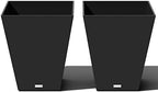 Veradek Pure Series Nobleton Planter - Tapered Square Outdoor Planter by VeradekOutdoor