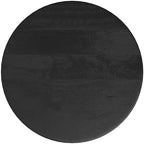 SIMPLIHOME Boyd 13" Wide Solid Wood Round End Table in Black - Image 5