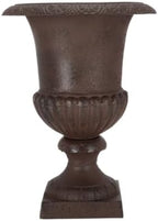Esschert Design XH61-AR Large French Urn, 12" Diameter, Cast Iron, Decorative - Image 5