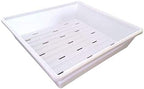 Bootstrap Farmer 1010 Trays White 20 Pack Extra Strength w/Holes Seed Starting Microgreens by BootstrapFarmer